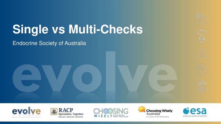 single vs multi checks