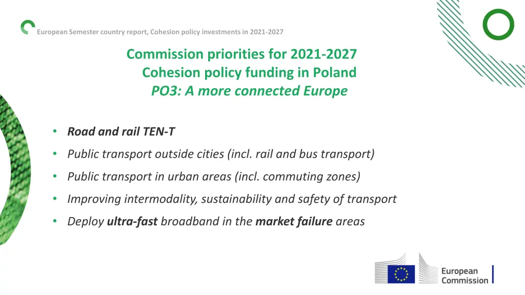 european semester country report cohesion policy 10