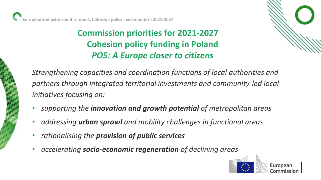 european semester country report cohesion policy 13