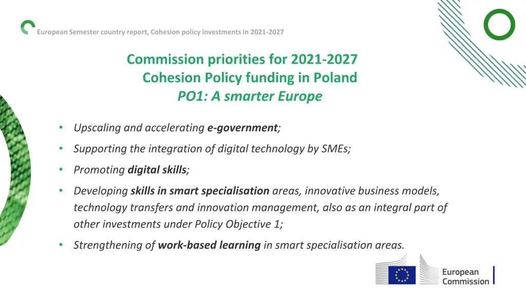 european semester country report cohesion policy 7