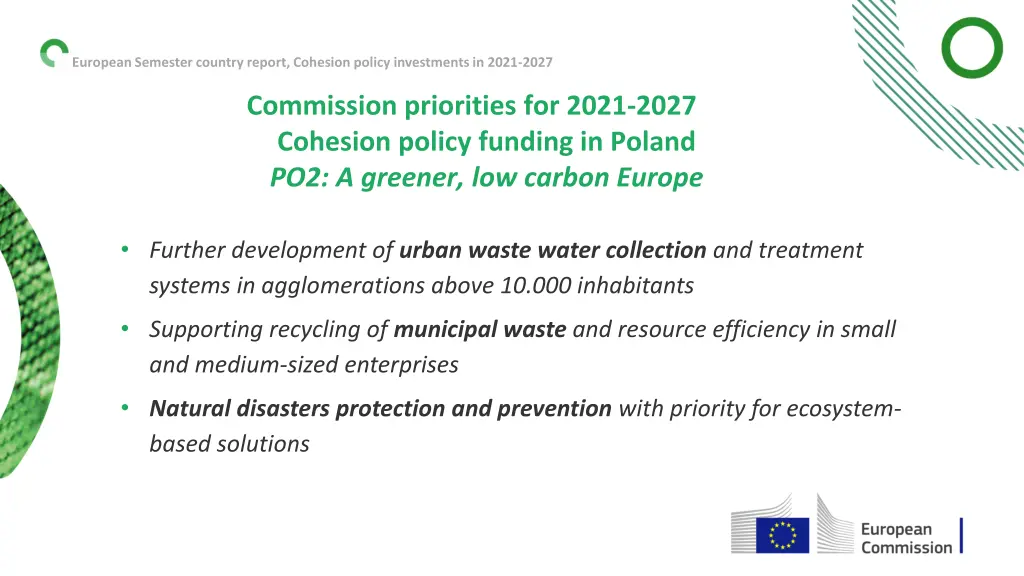 european semester country report cohesion policy 9