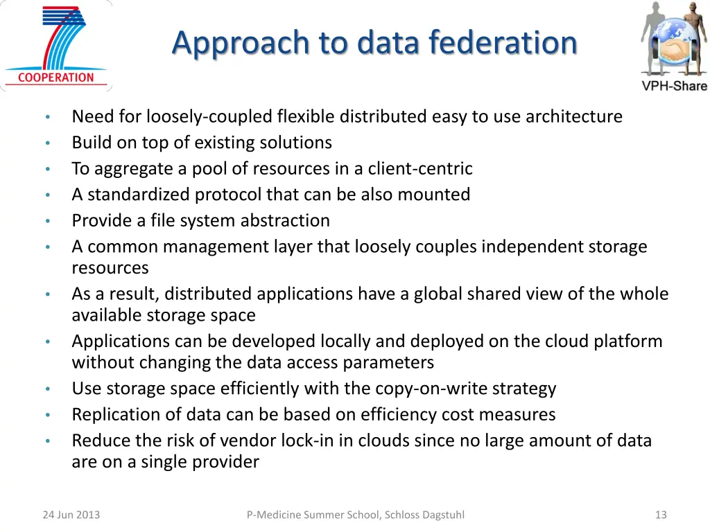approach to data federation