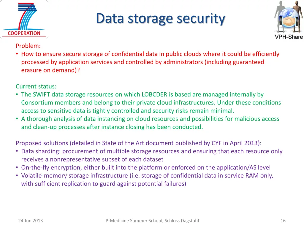 data storage security