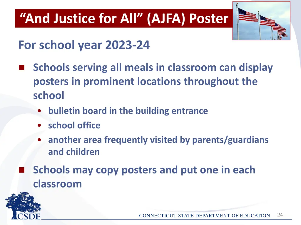 and justice for all ajfa poster 3