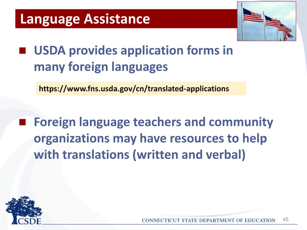 language assistance 4