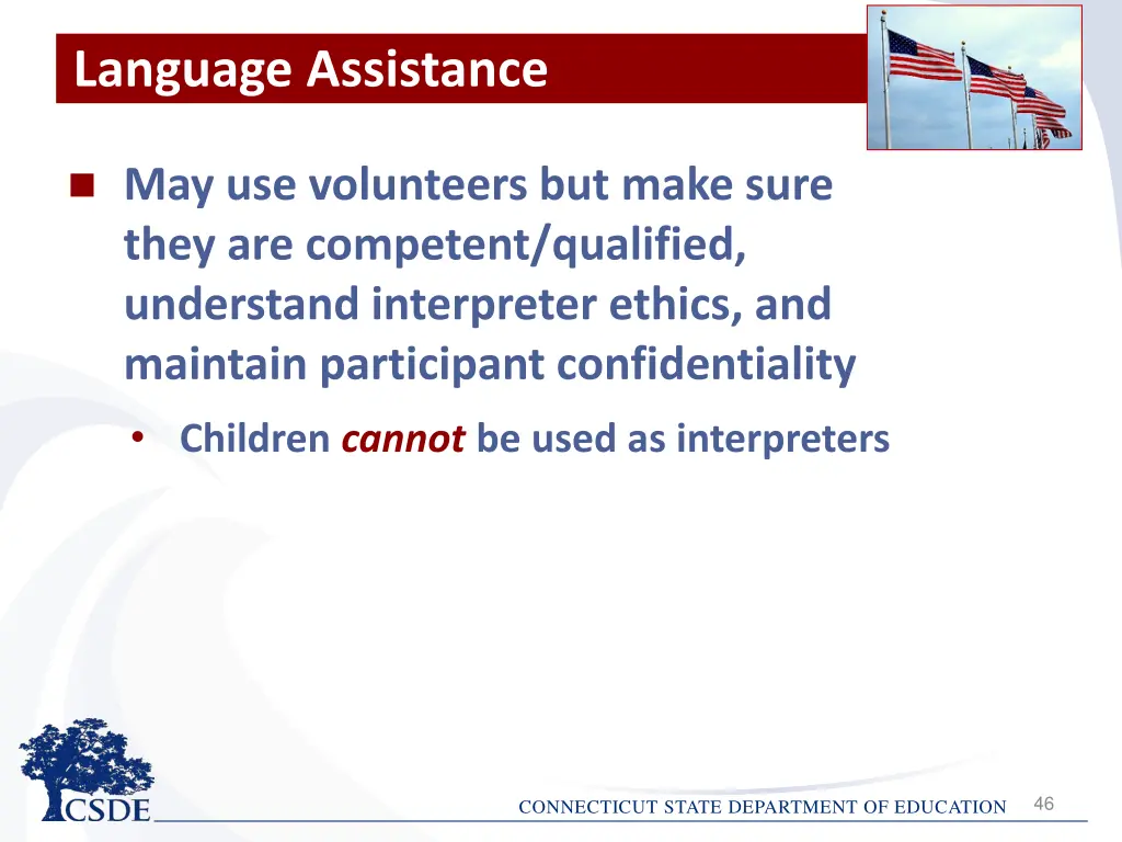 language assistance 5