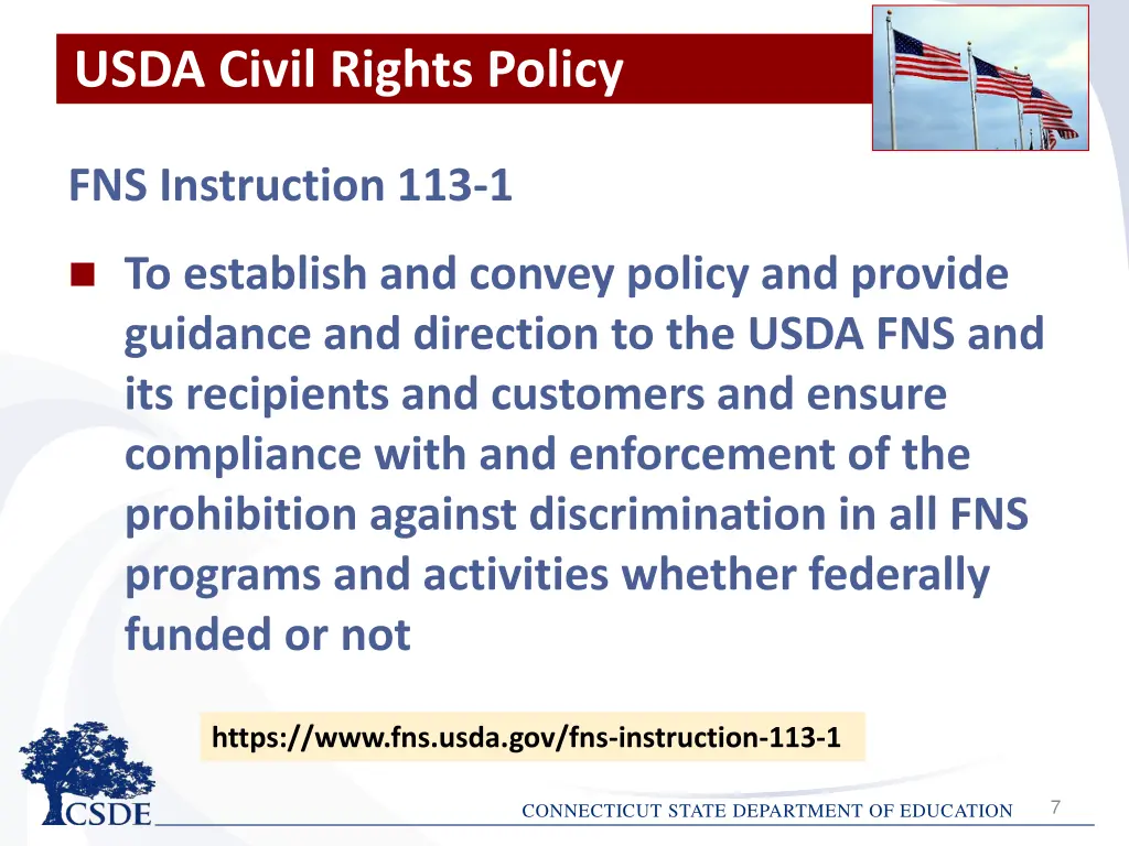 usda civil rights policy