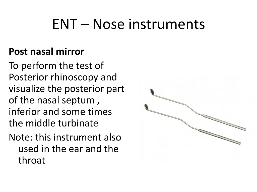 ent nose instruments 2