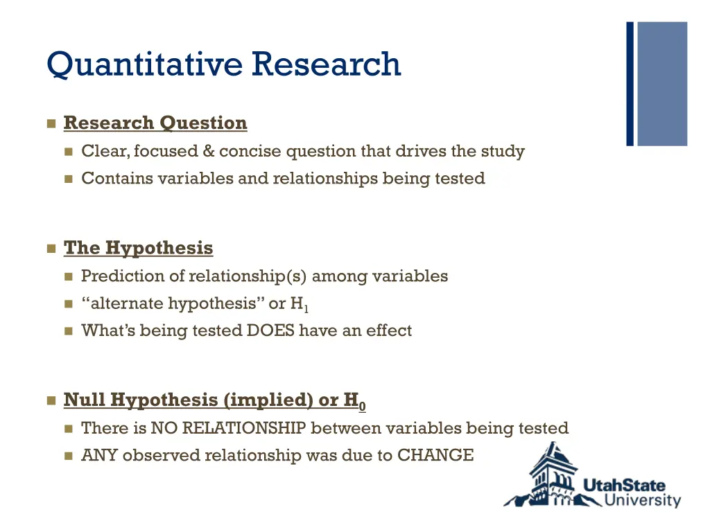 quantitative research