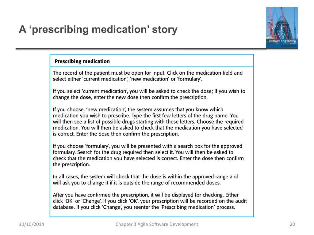 a prescribing medication story