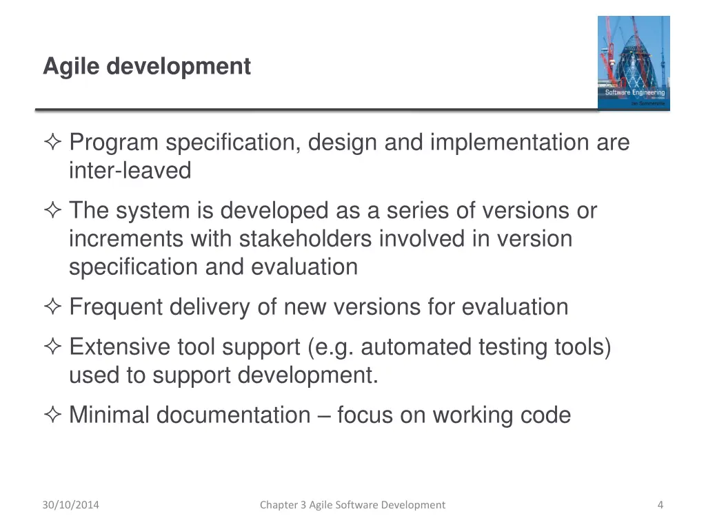 agile development