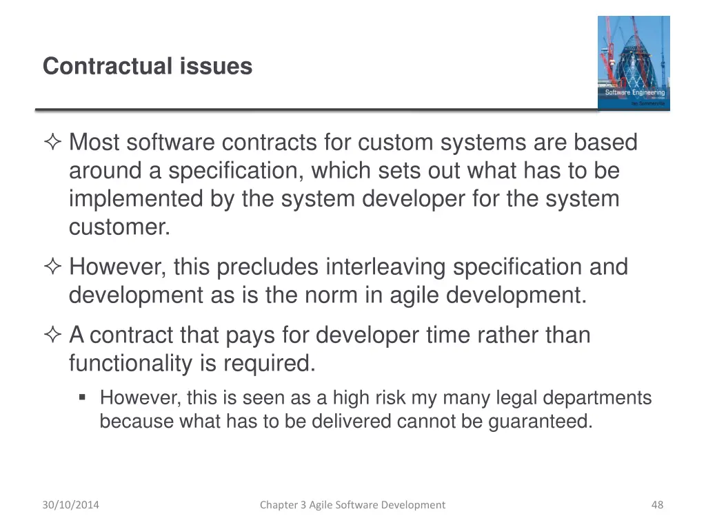contractual issues