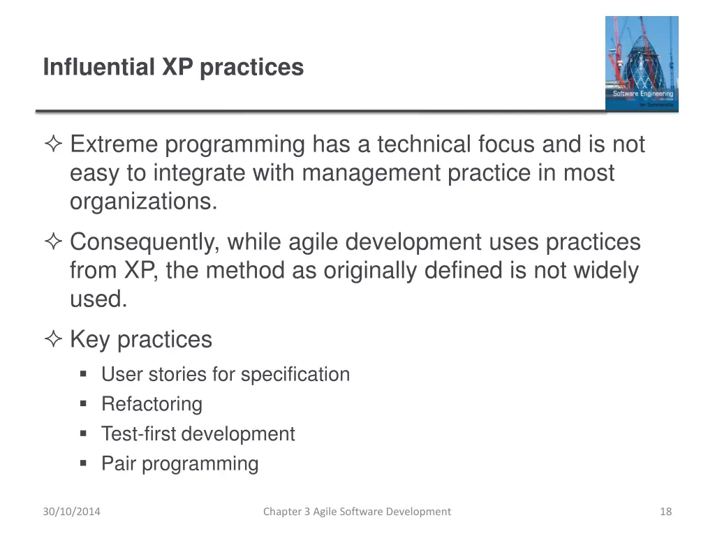 influential xp practices