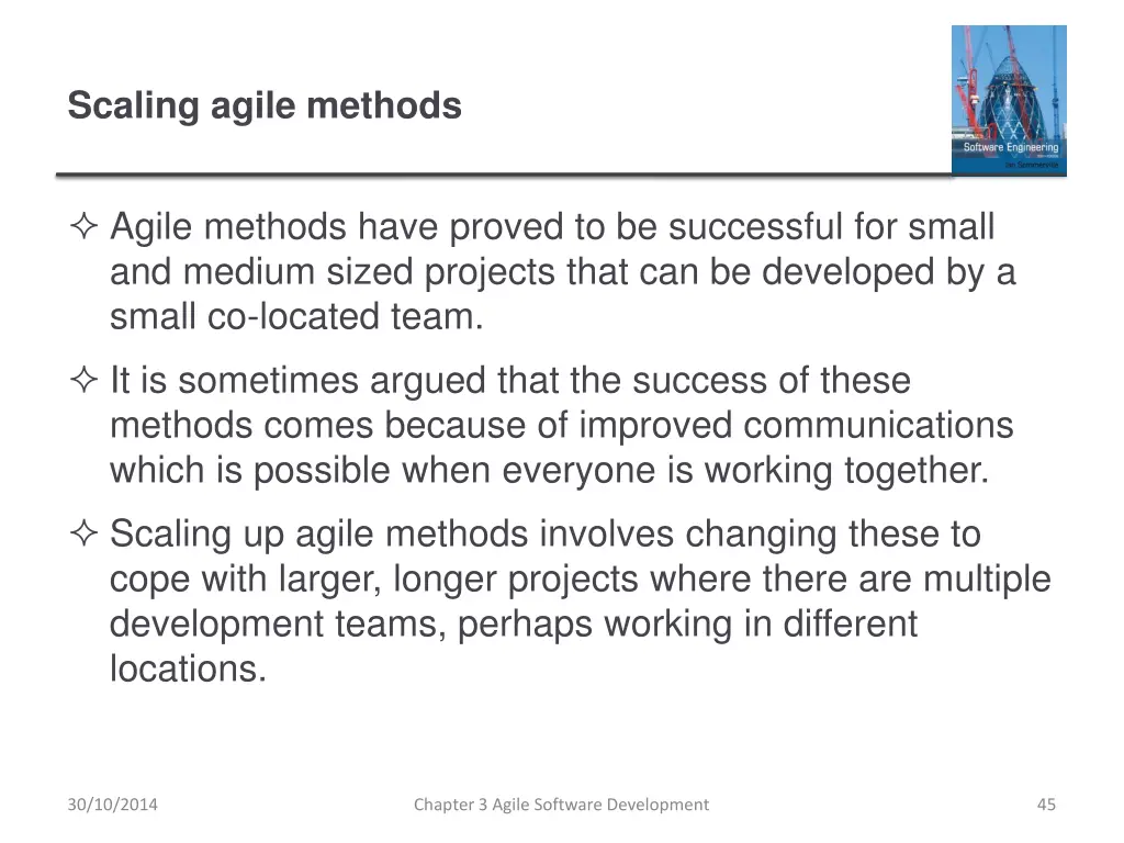 scaling agile methods 1