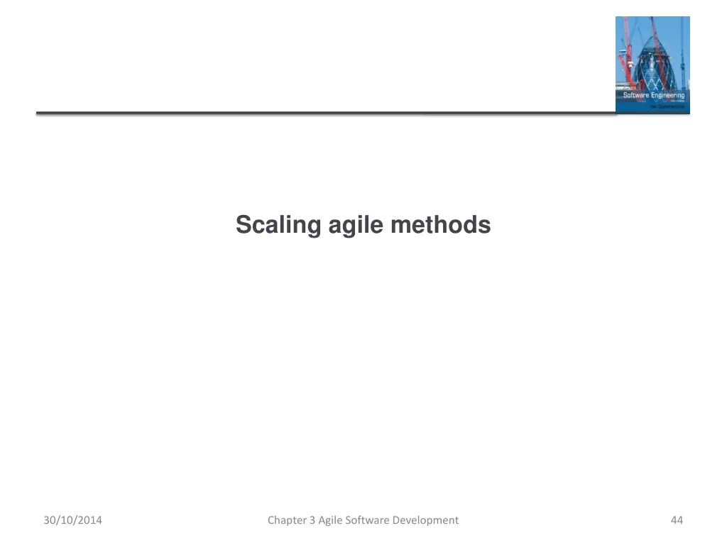 scaling agile methods