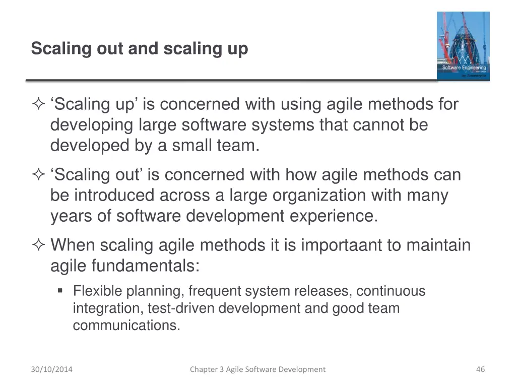 scaling out and scaling up