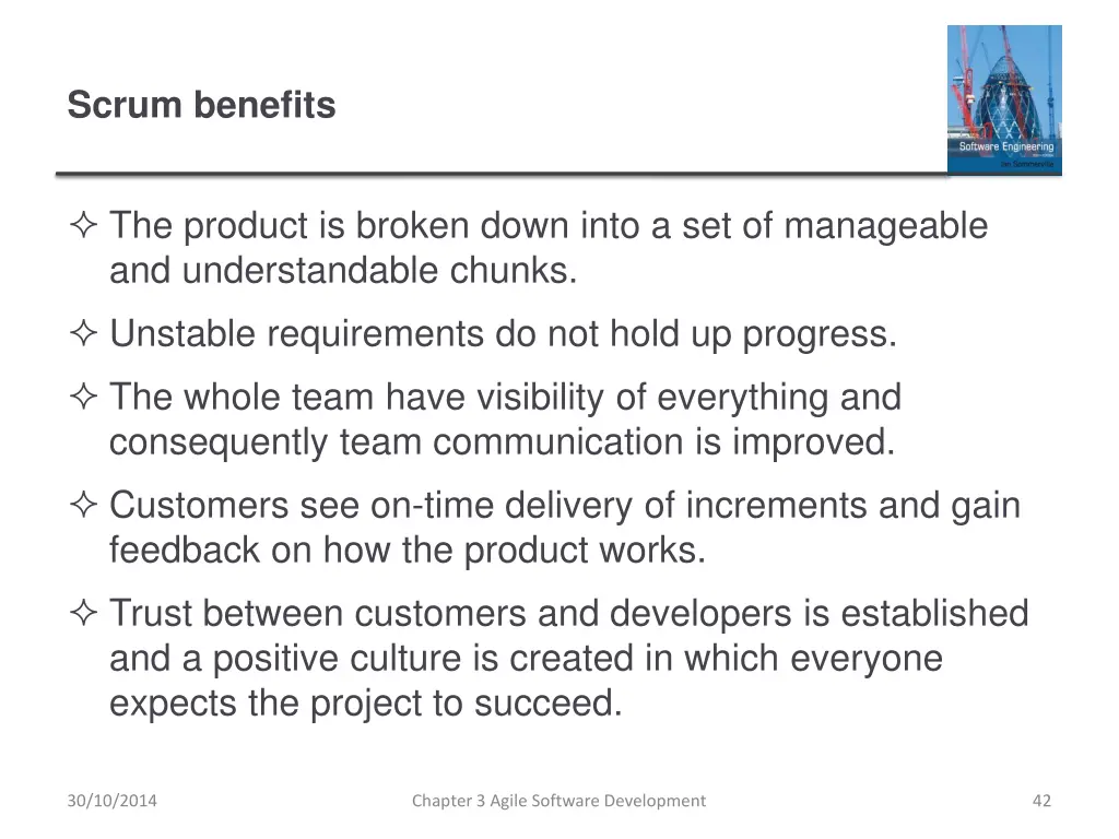 scrum benefits
