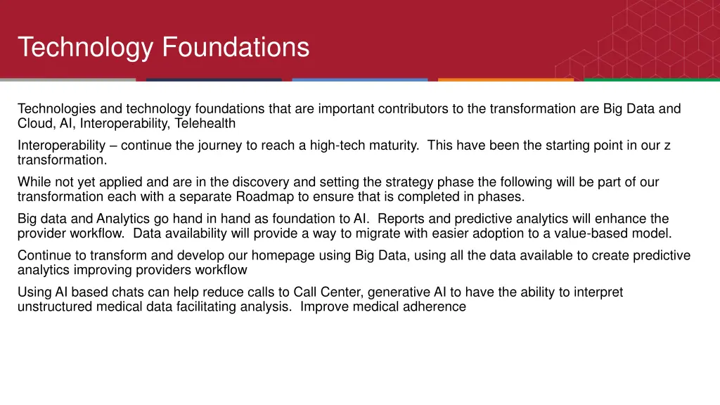 technology foundations