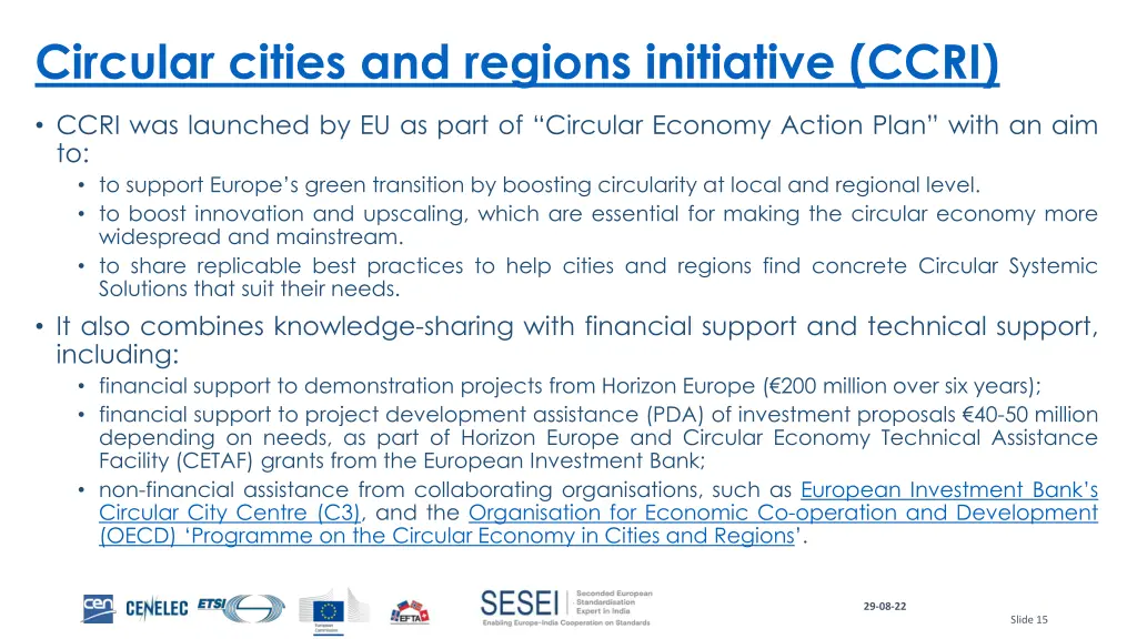 circular cities and regions initiative ccri