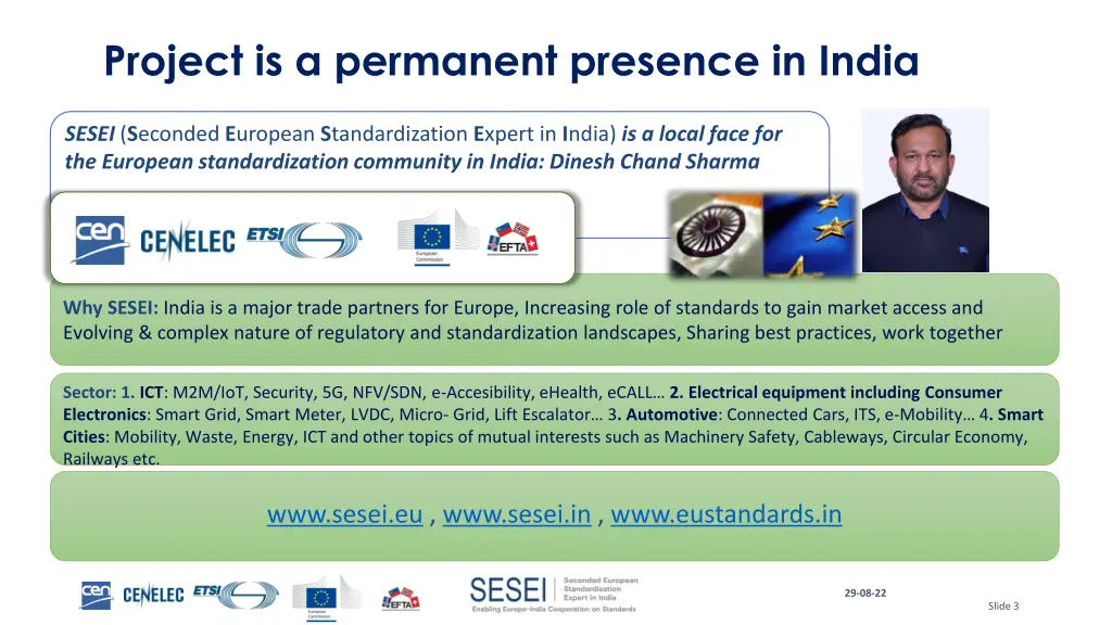 project is a permanent presence in india