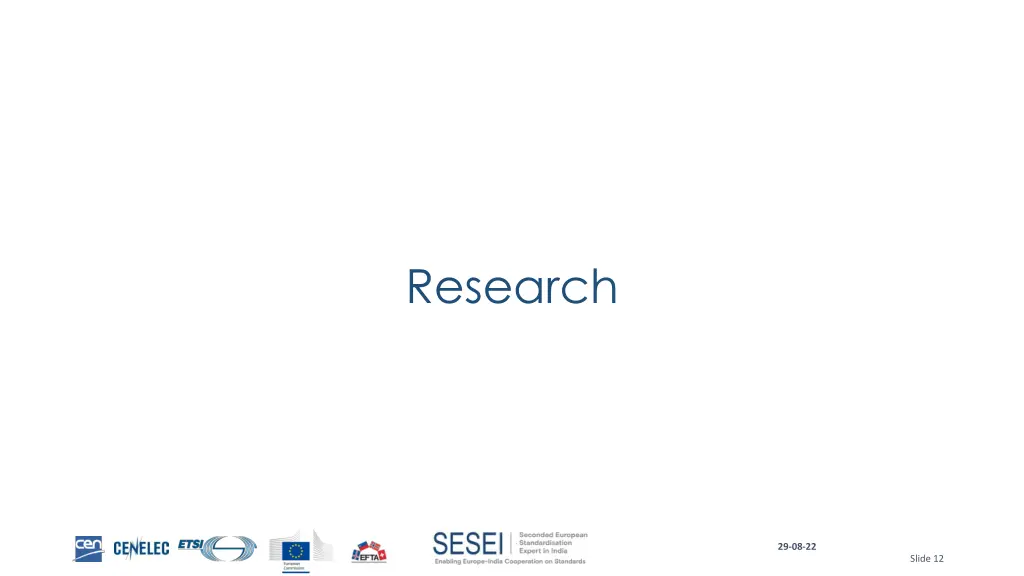 research