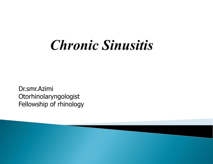 dr smr azimi otorhinolaryngologist fellowship