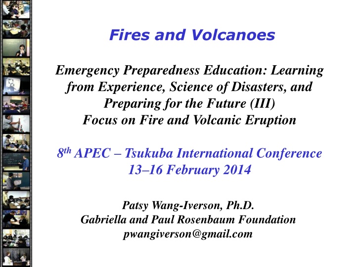 fires and volcanoes