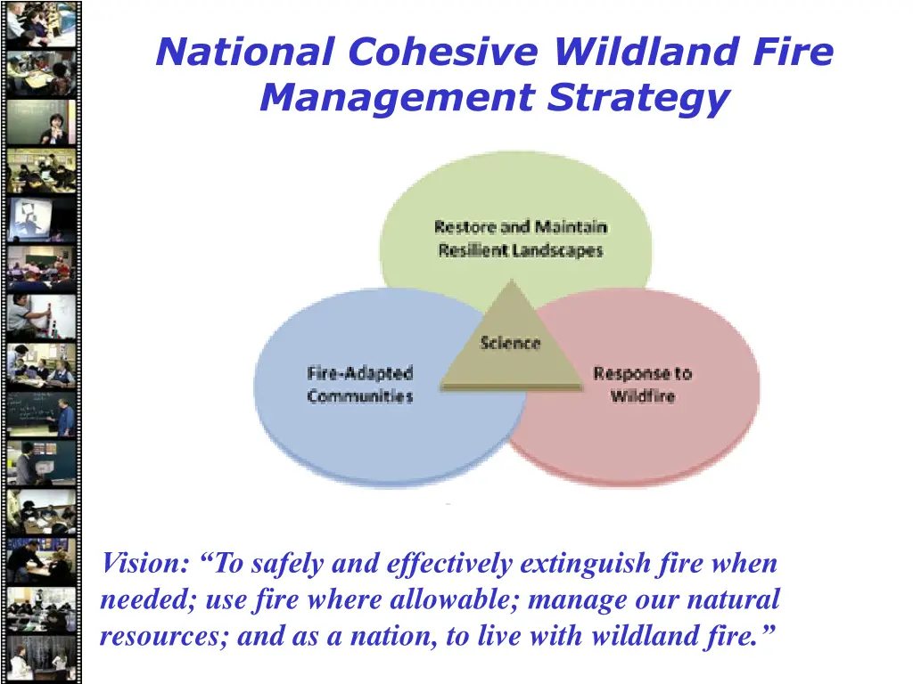 national cohesive wildland fire management