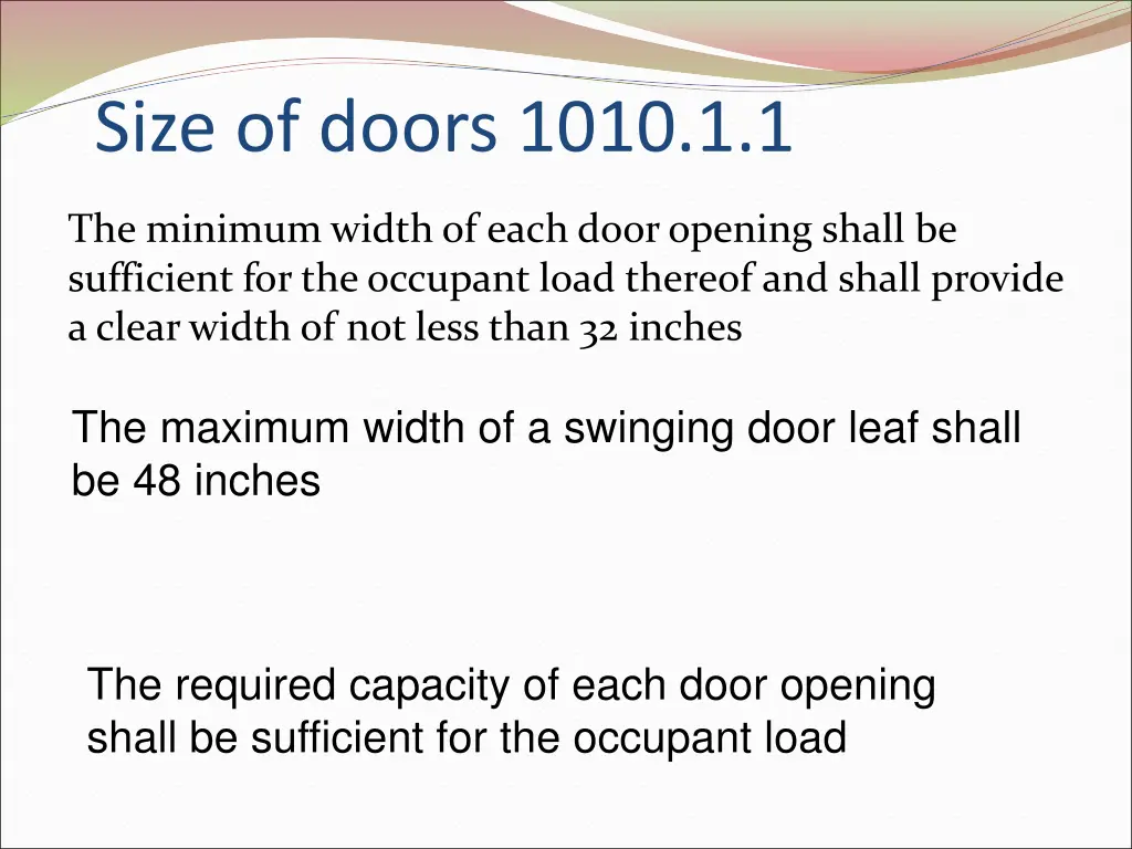 size of doors 1010 1 1