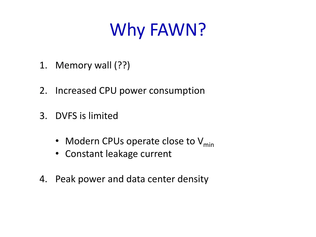 why fawn