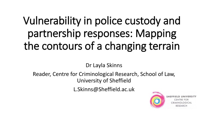 vulnerability in police custody and vulnerability