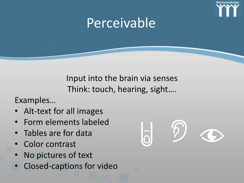 perceivable