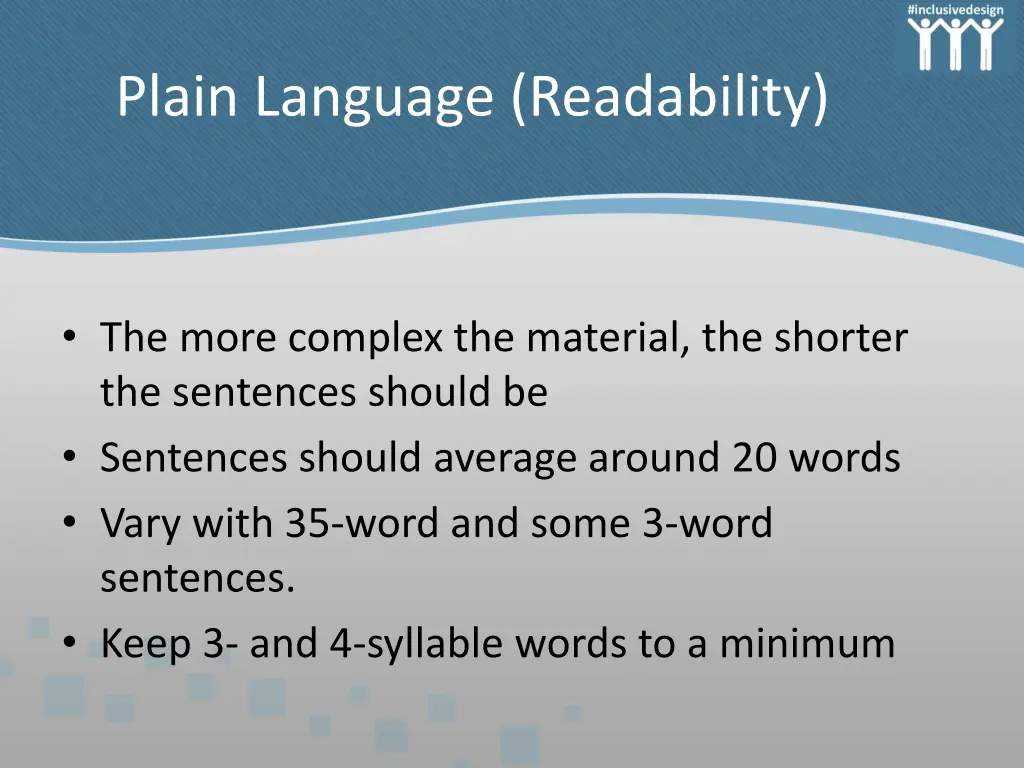 plain language readability