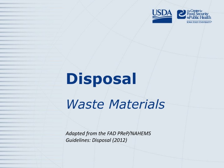 disposal