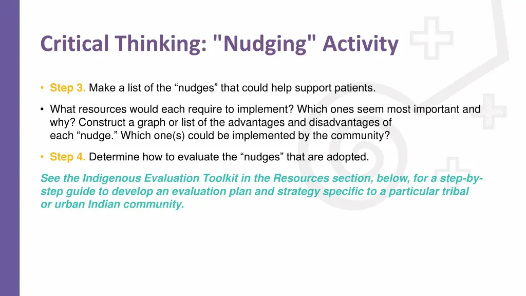 critical thinking nudging activity 1