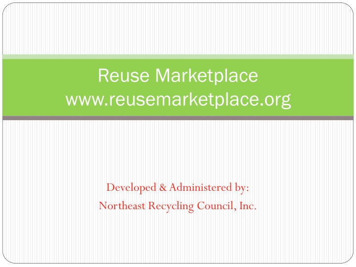 reuse marketplace www reusemarketplace org