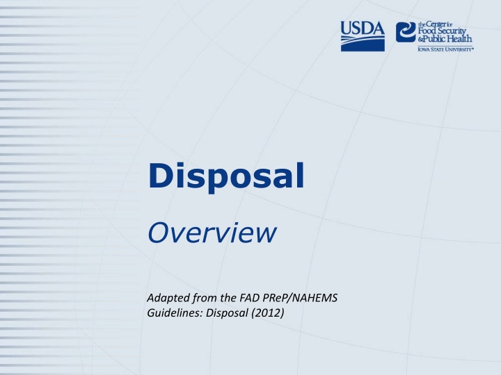 disposal