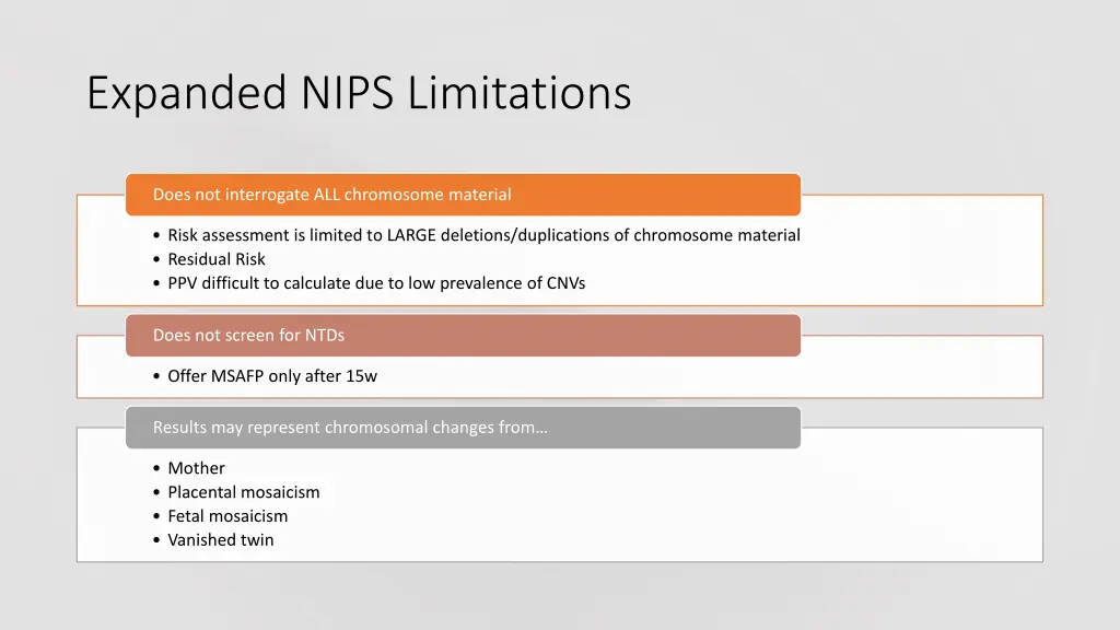 expanded nips limitations