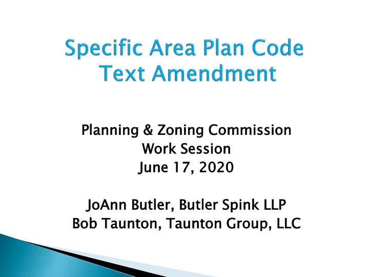 planning zoning commission work session june