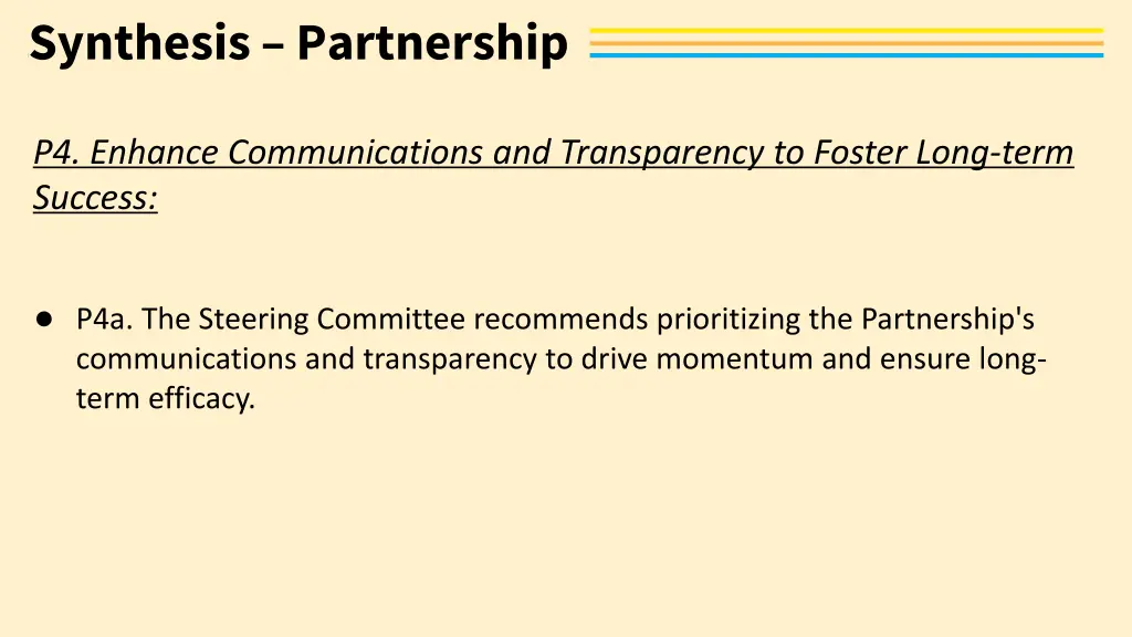 synthesis partnership 3