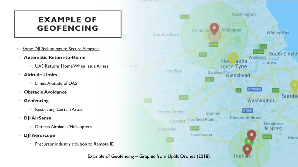example of geofencing
