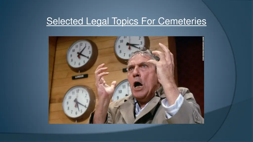selected legal topics for cemeteries 4