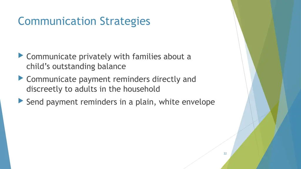 communication strategies