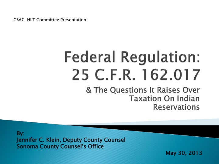 csac hlt committee presentation