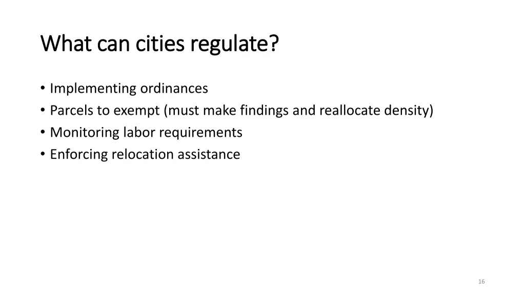 what can cities regulate what can cities regulate 1
