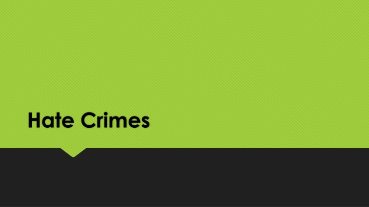 hate crimes
