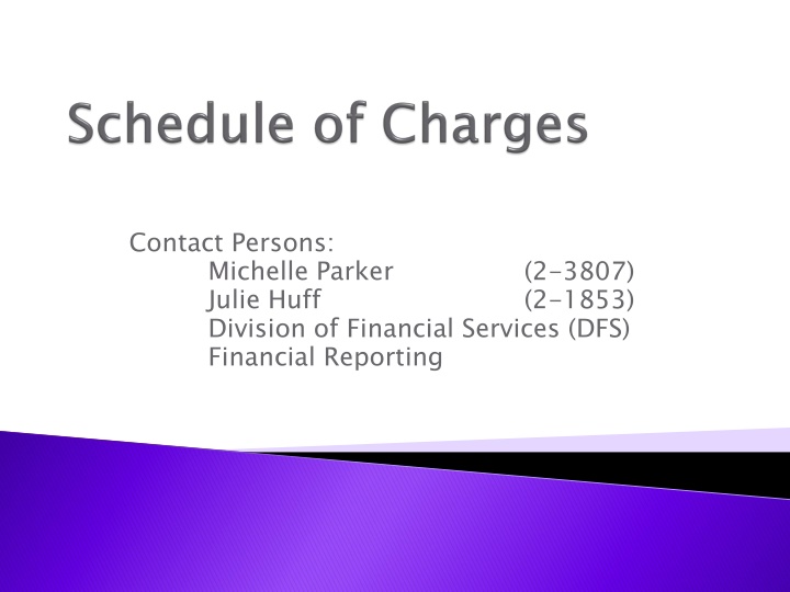 contact persons michelle parker julie huff