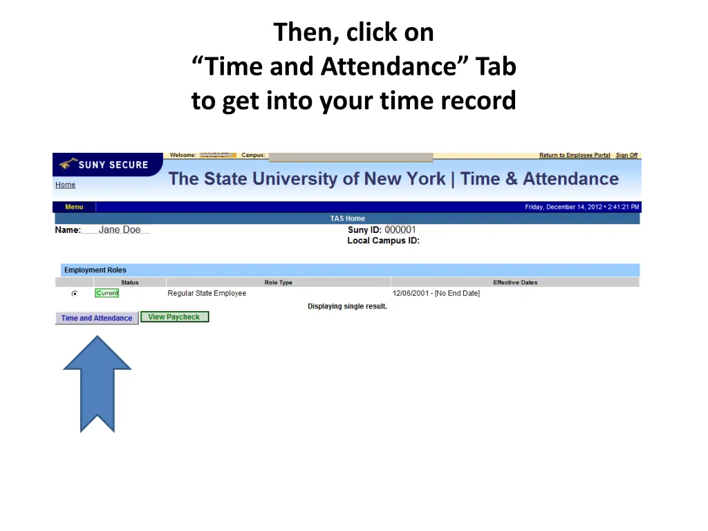 then click on