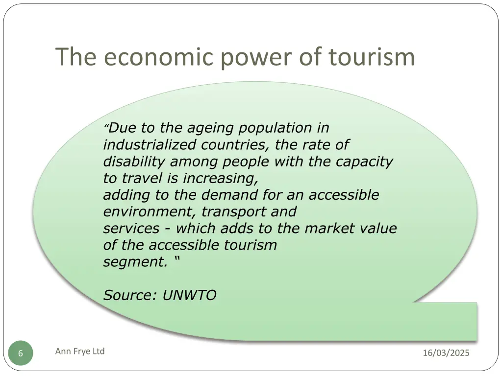 the economic power of tourism
