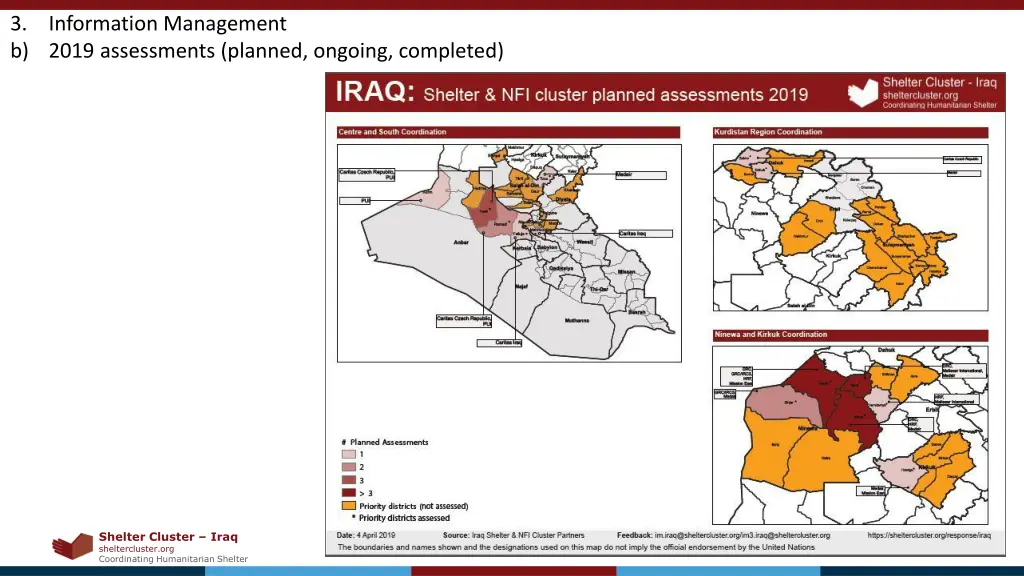 3 b 2019 assessments planned ongoing completed 1